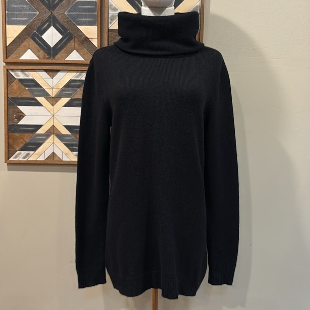 Polo by Ralph Lauren Cashmere Black Turtleneck Sweater